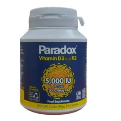 Paradox Vitamin D3 Plus K2 Tab 30'S