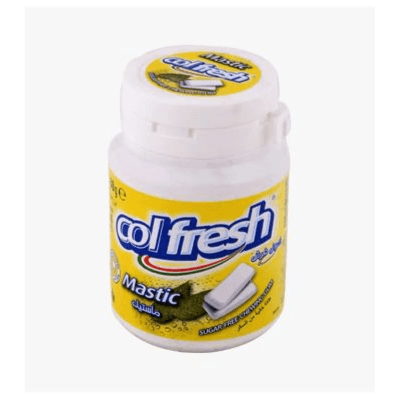 Colfresh Sugar Free Chewable Gum Mastic Flavour 50gm 35 Pieces