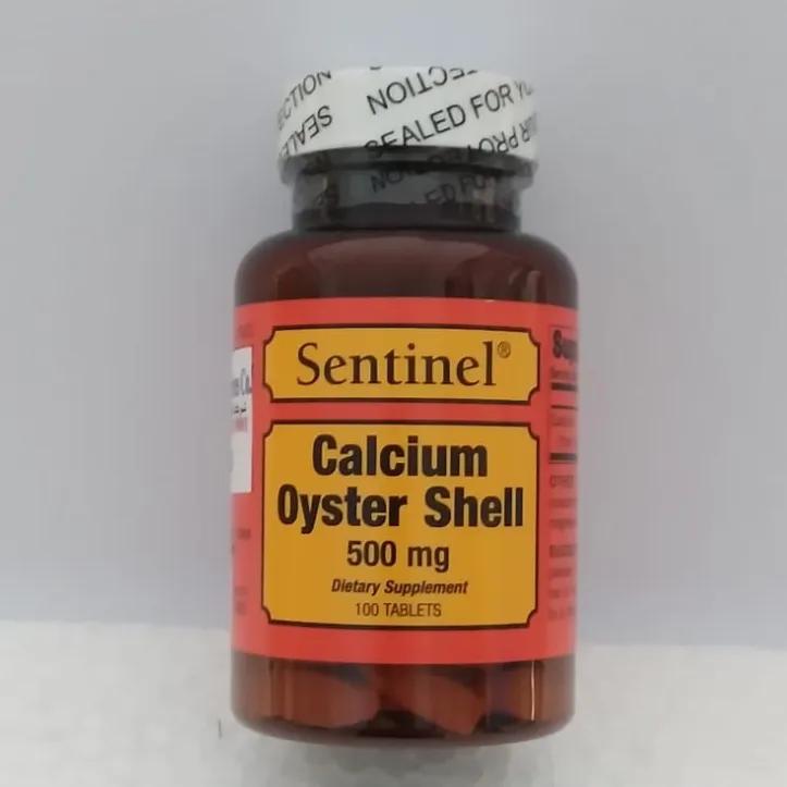 Sentinel Calcium Oyster Shell 500Mg 100Tab