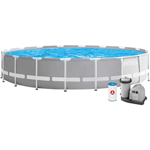 Intex Prism Frame Round Above Ground Pool 18ft 549 x 122cm 26732