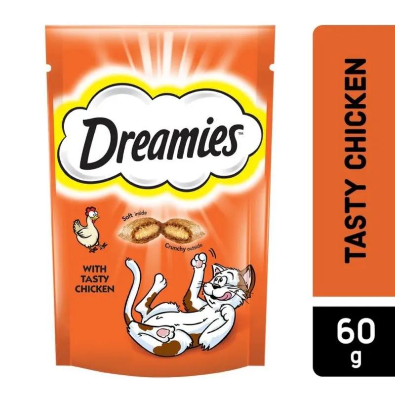 Dreamies With Tasty Chicken 60gm