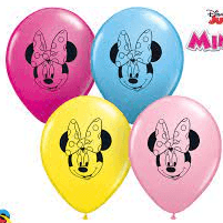 Colorful Minnie Balloon