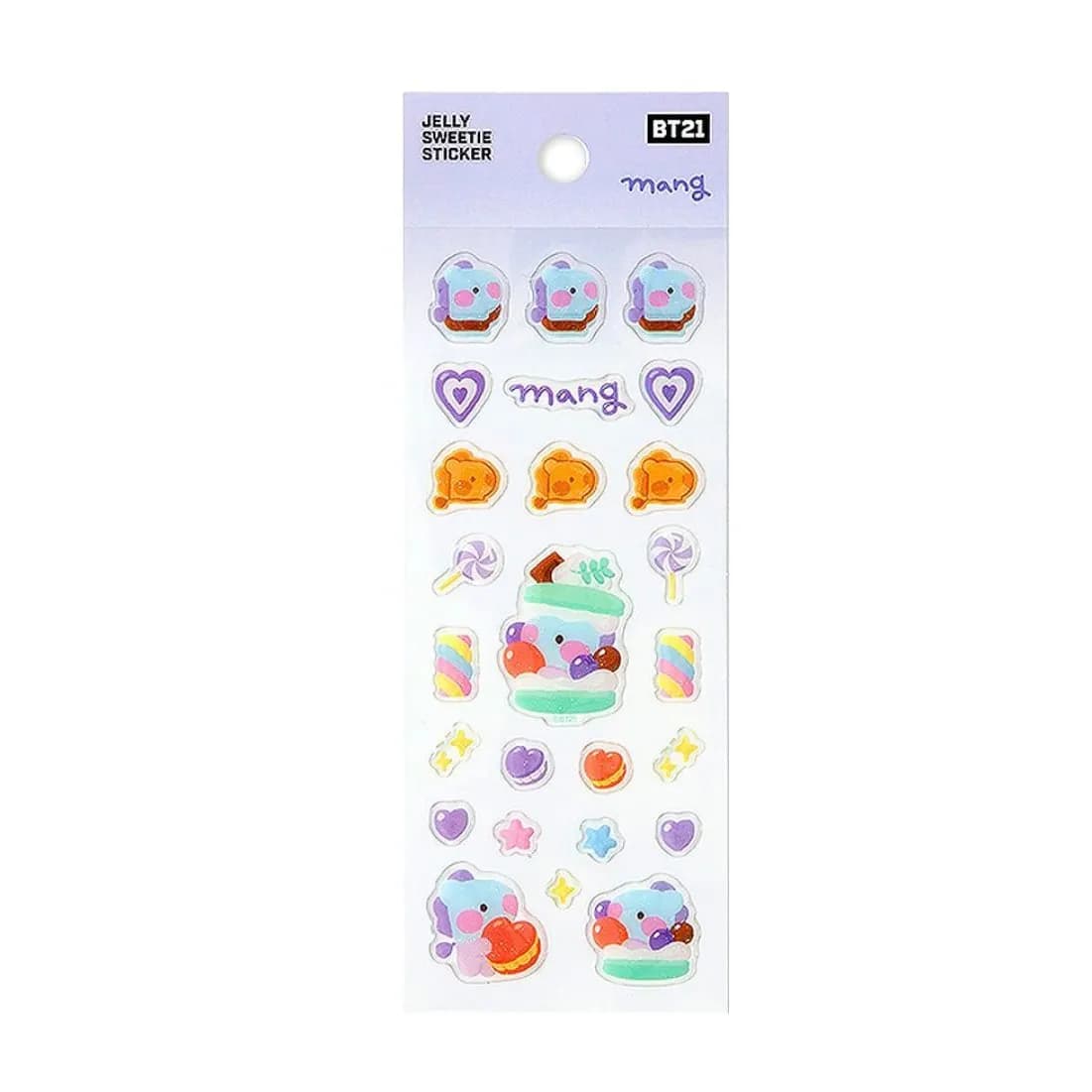 BT21 Jelly Sweetie Sticker Mang