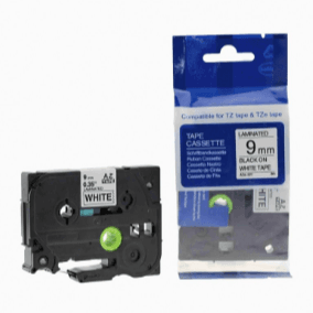 Brother Compatible Cartridge Tape 9mm Black And White