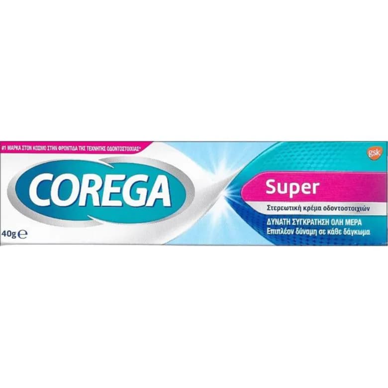 Corega Super Taste Free Denture Fixative Cream 40g