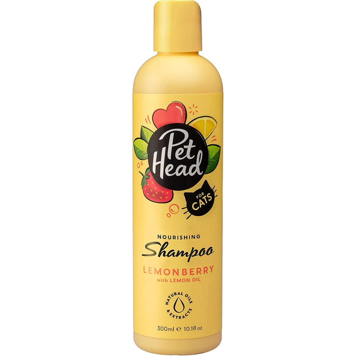 Pet Head Cat Nourishing Shampoo Lemon Berry With Lemon Oil 300ml