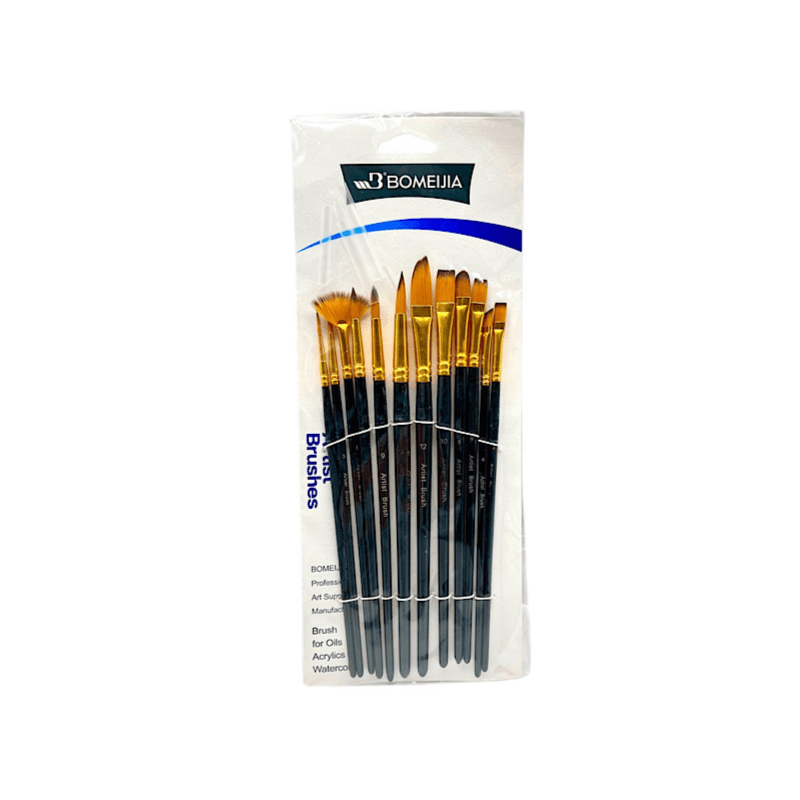 Artist Brush Set from bomeijia, High Quality Set For Fine Art And Crafts Different sizes - 6472