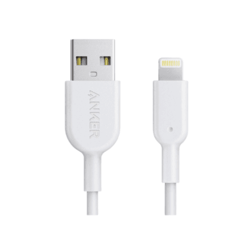 Anker Powerline II Lightning Cable (0.9m/3ft) – White | A8432H22