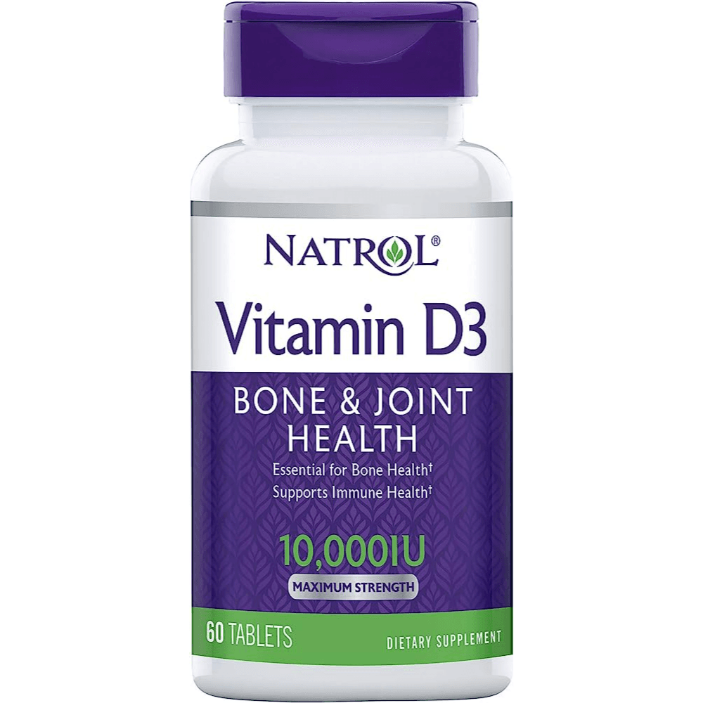 Natrol Vitamin D3 10.000 Iu 60 Tab