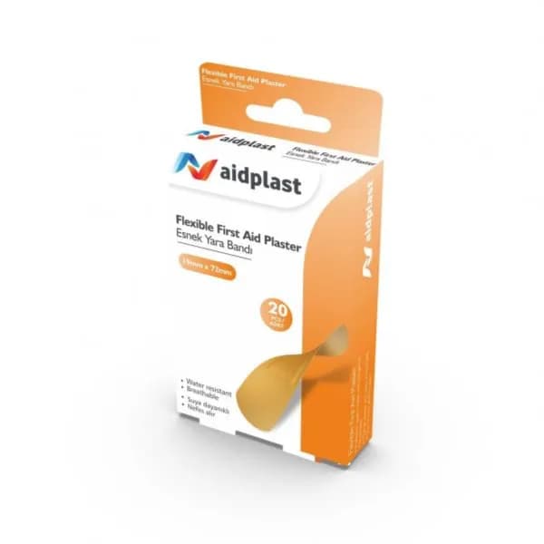 Aidplast Flexible Plaster Ref-V880 19mm x 72mm 20 Pieces