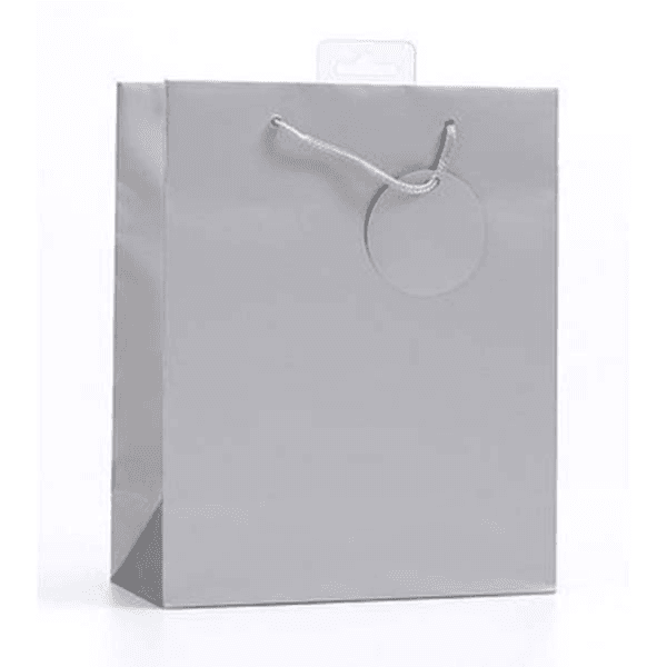 Mini Silver Gift Bag