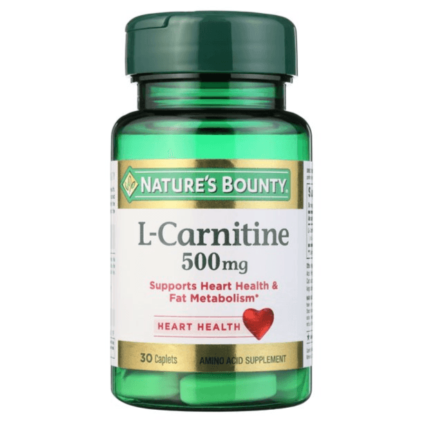 Natures Bounty L-Carnitine 500mg 30 Caps