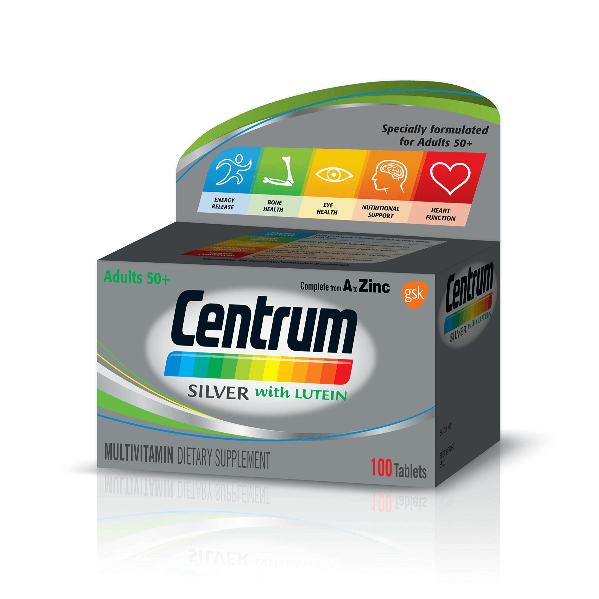 Centrum Silver W/Lutein 100 S