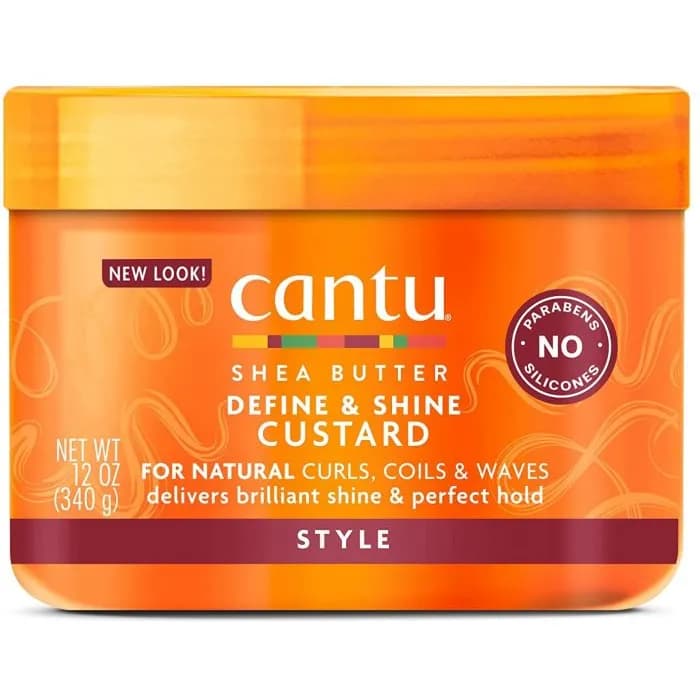 CANTU SHEA BUTTER CUSTARD HAIR CREAM 340ML