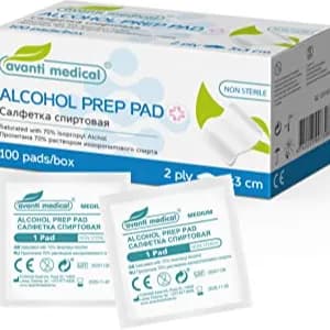 Alcohol Prep Pad 100's