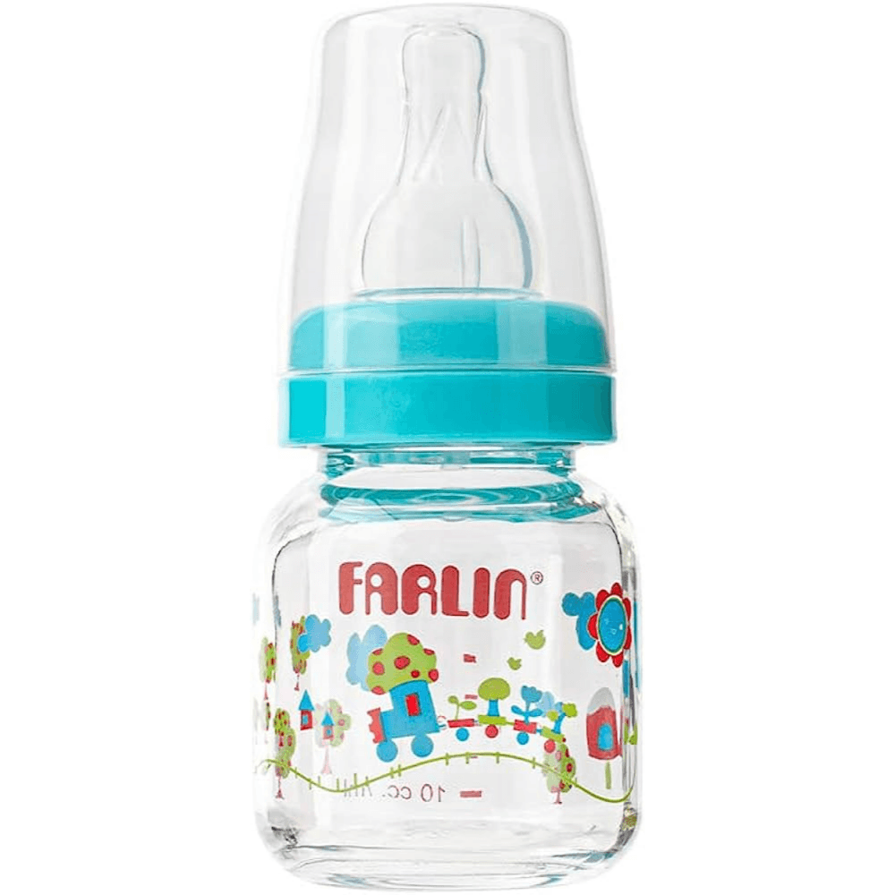 Farlin 60Ml Glass Bottle Blue