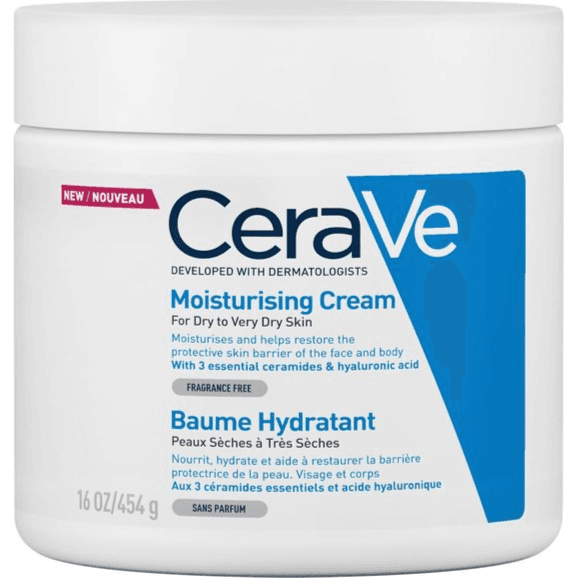 Cerave Moisturising Cream For Dry To Very Dry Skin 454g