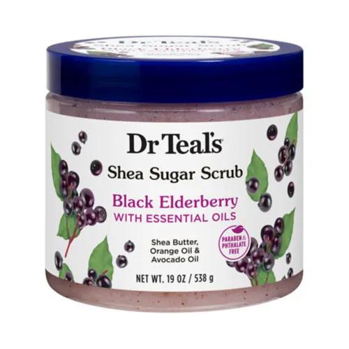 Dr Teal's Black Elderberry Shea Sugar Scrub 538g