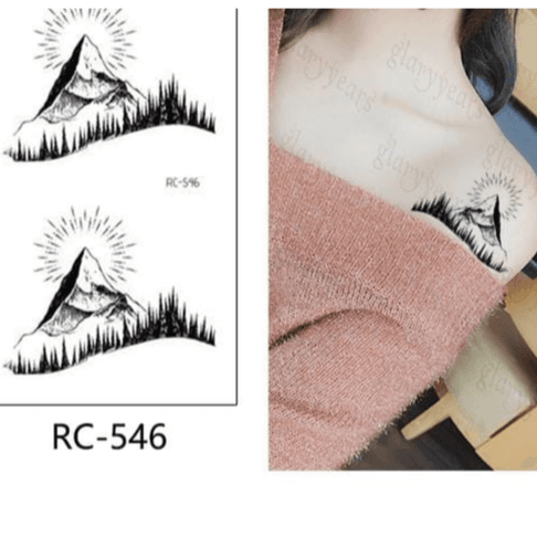 Temporary Tattoo Rc-546