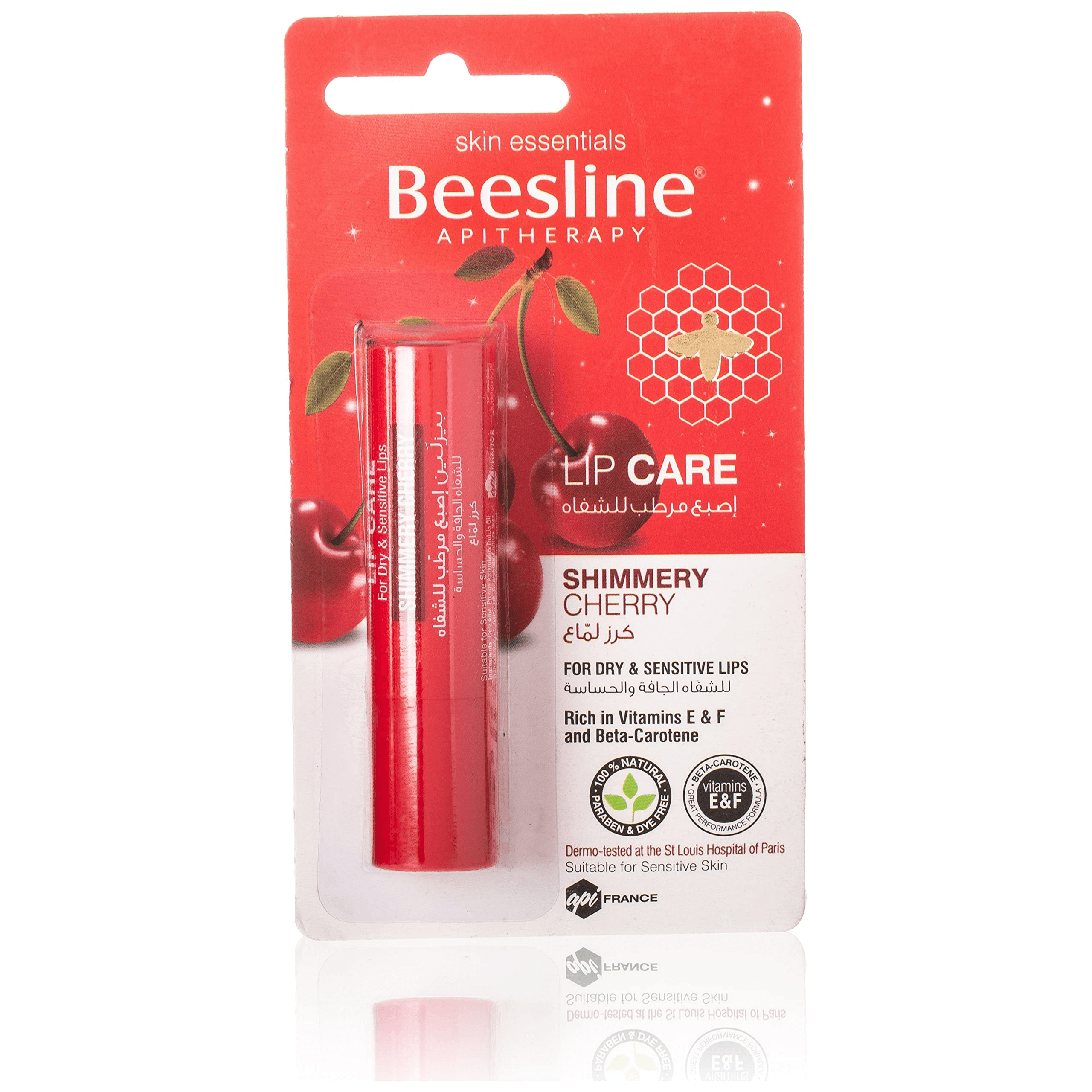 Beesline Lip Care Shimmery Cherry