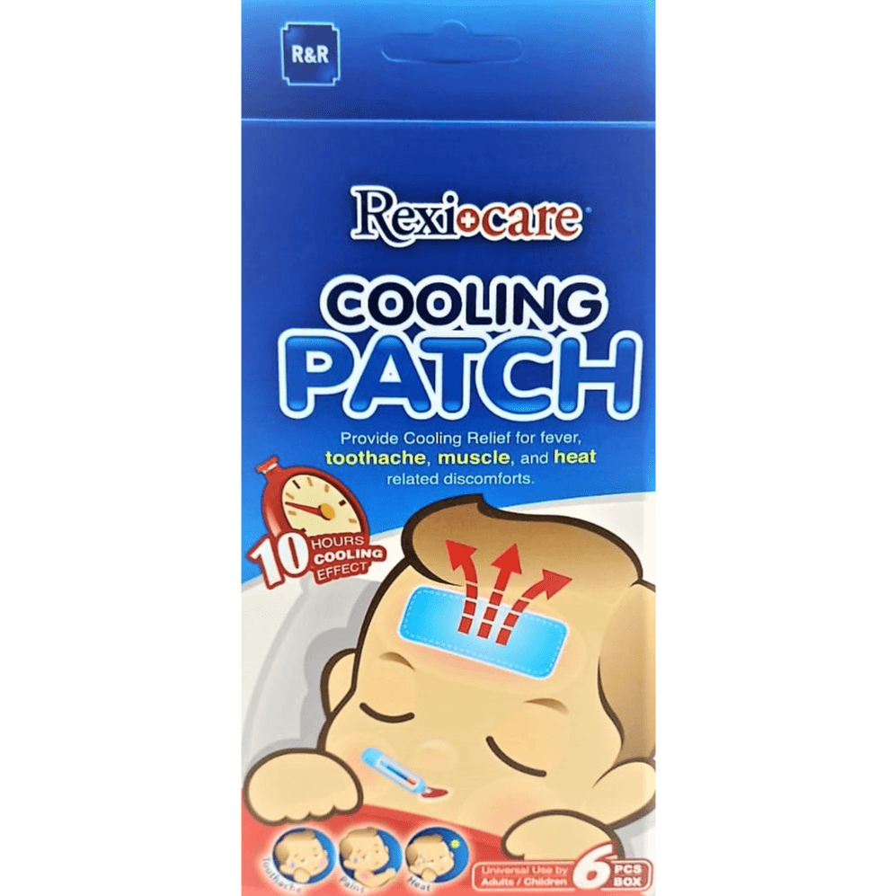 Rexi Care Cooling Patches For Adults & Children 6 Units