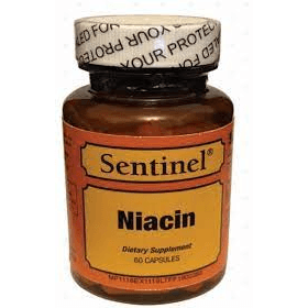 Sentinel Niacin Cap 60'S
