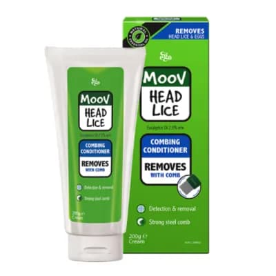 MOOV HEAD LICE CONDITIONER+COMB 200ML