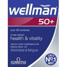 Vitabiotic wellman 50 Plus Tablet 30S