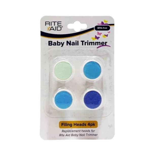 Rite Aid Baby Nail Trimmer Filling Head 4pk For Baby nail Trimmer