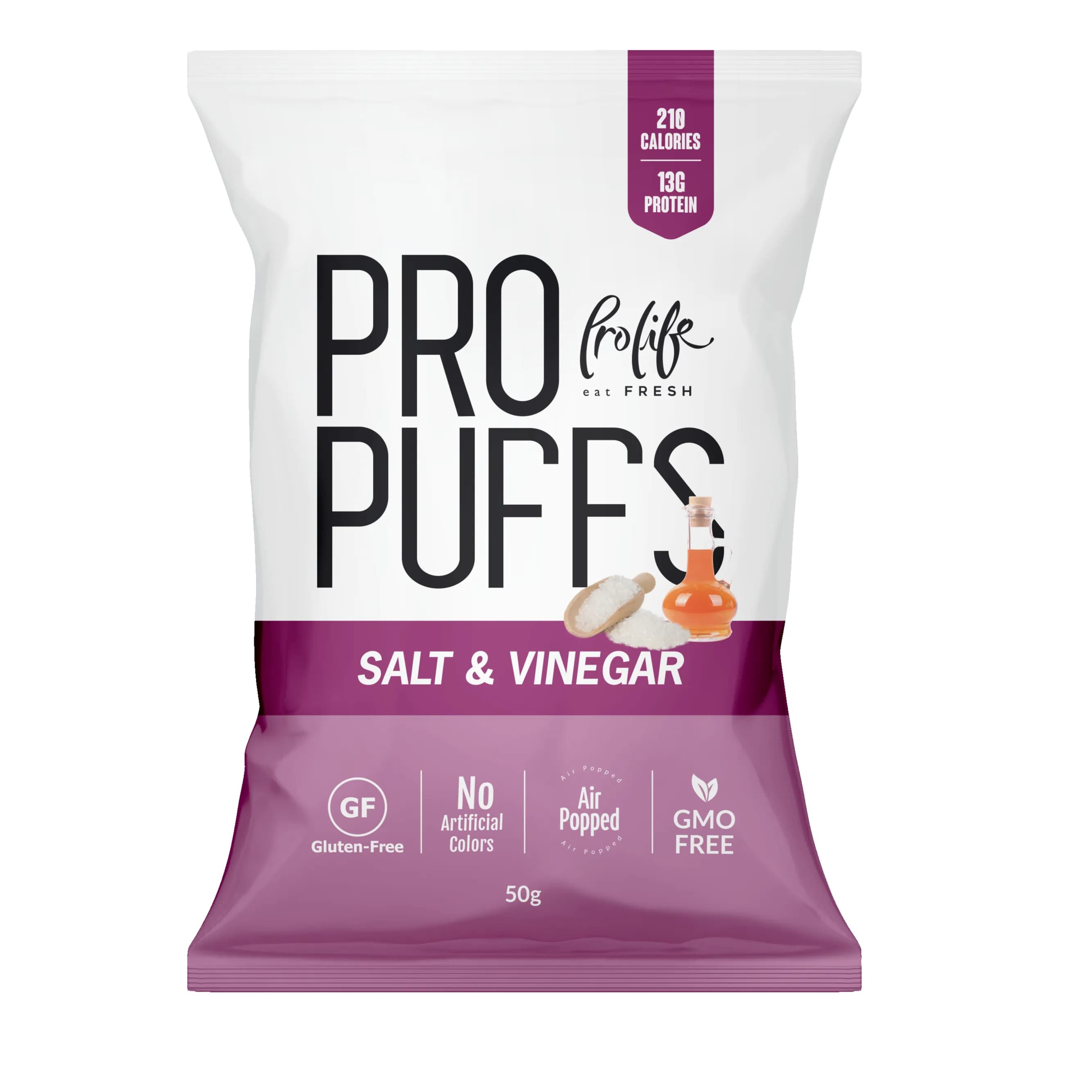 Pro Puffs Salt & Vinegar 50g