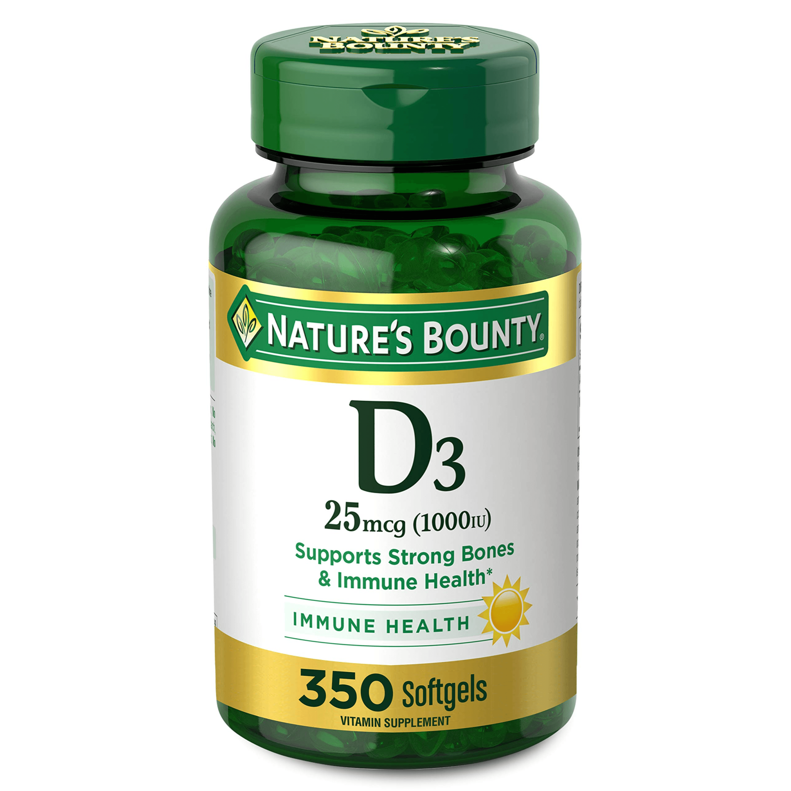 NATURE S BOUNTY D3 1000IU SOFTGELS 120 S