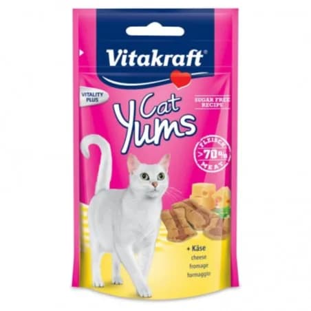 Vitakraft Cat Treat Cat Yums + Cheese 40g