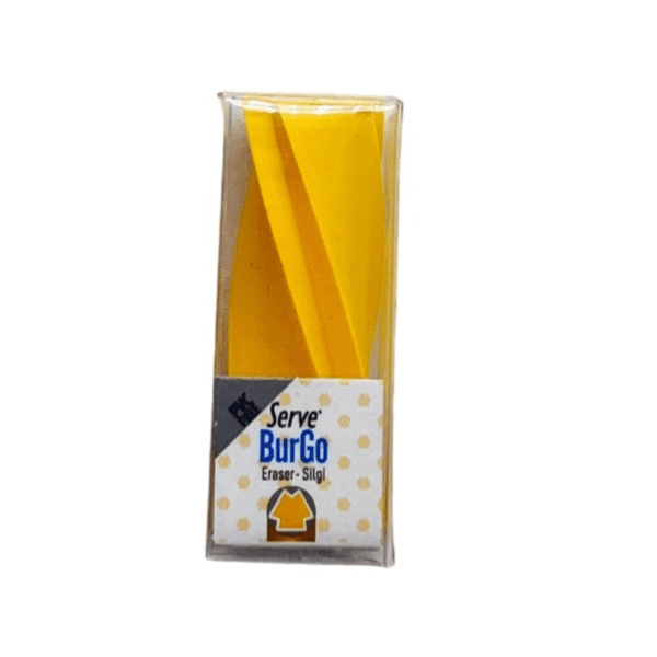 Serve Burgo Twist Eraser Yellow Colour - 11997