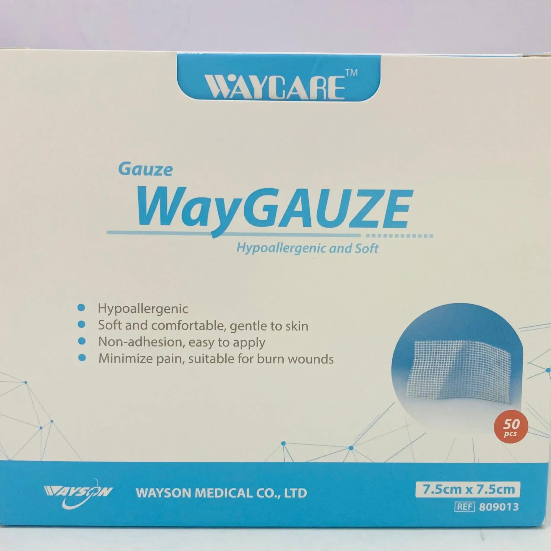 Waycare Gauze Swab 7.5*7.5 Cm 50's