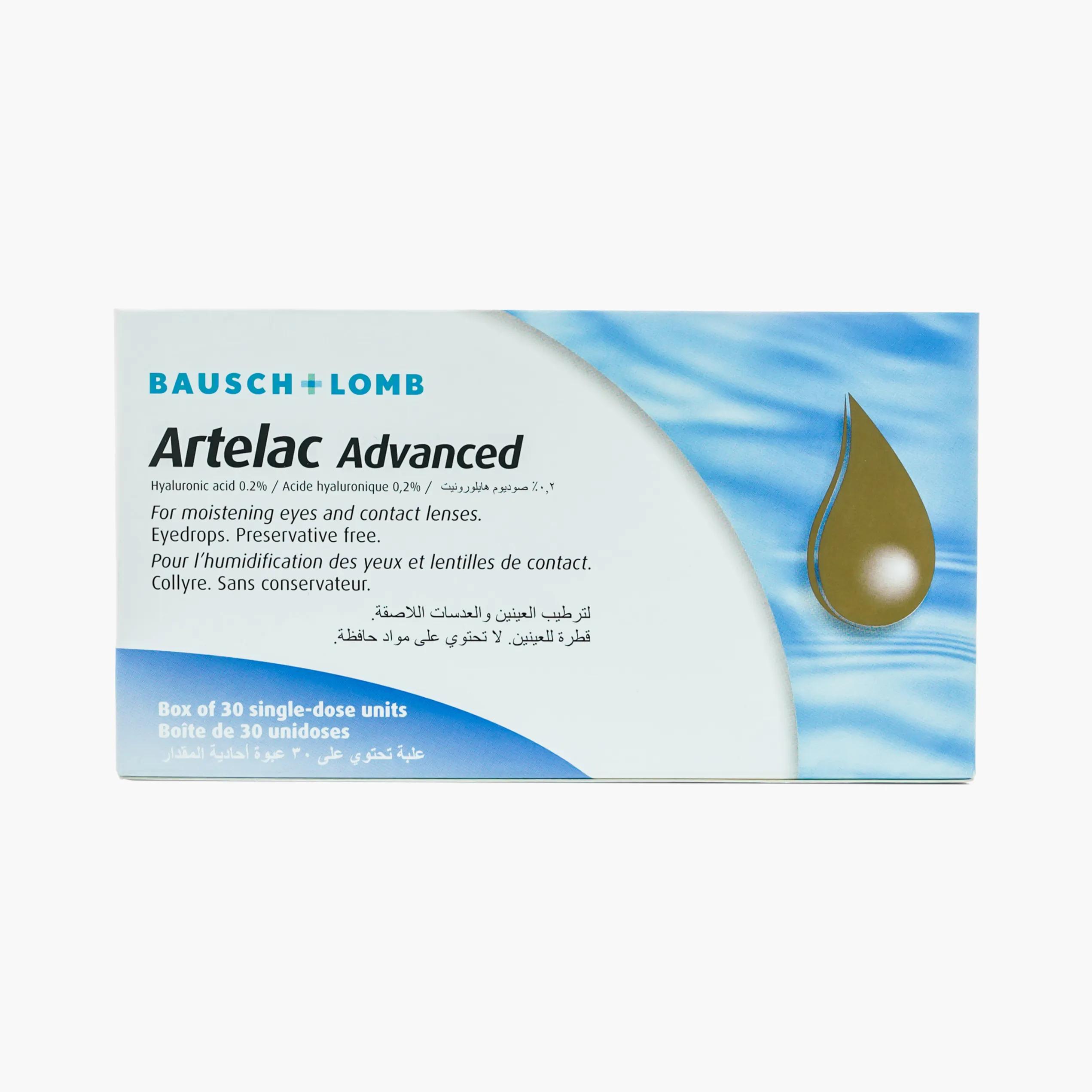 Artelac Advanced Eye Drops 30 Ampules