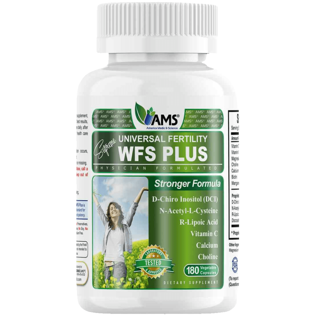 Ams Wfs Plus Stronger Formula For Fertility 180 Cap