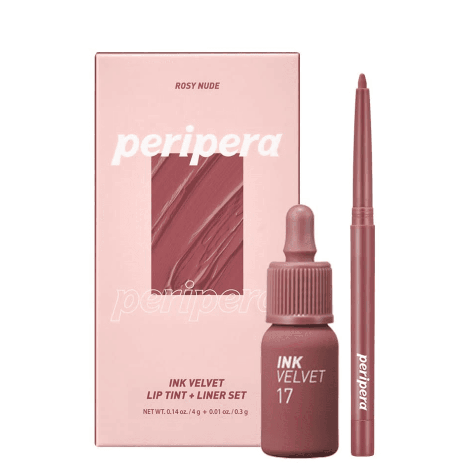 Peripera Ink the Velvet Lip Tint and Liner Kit 001