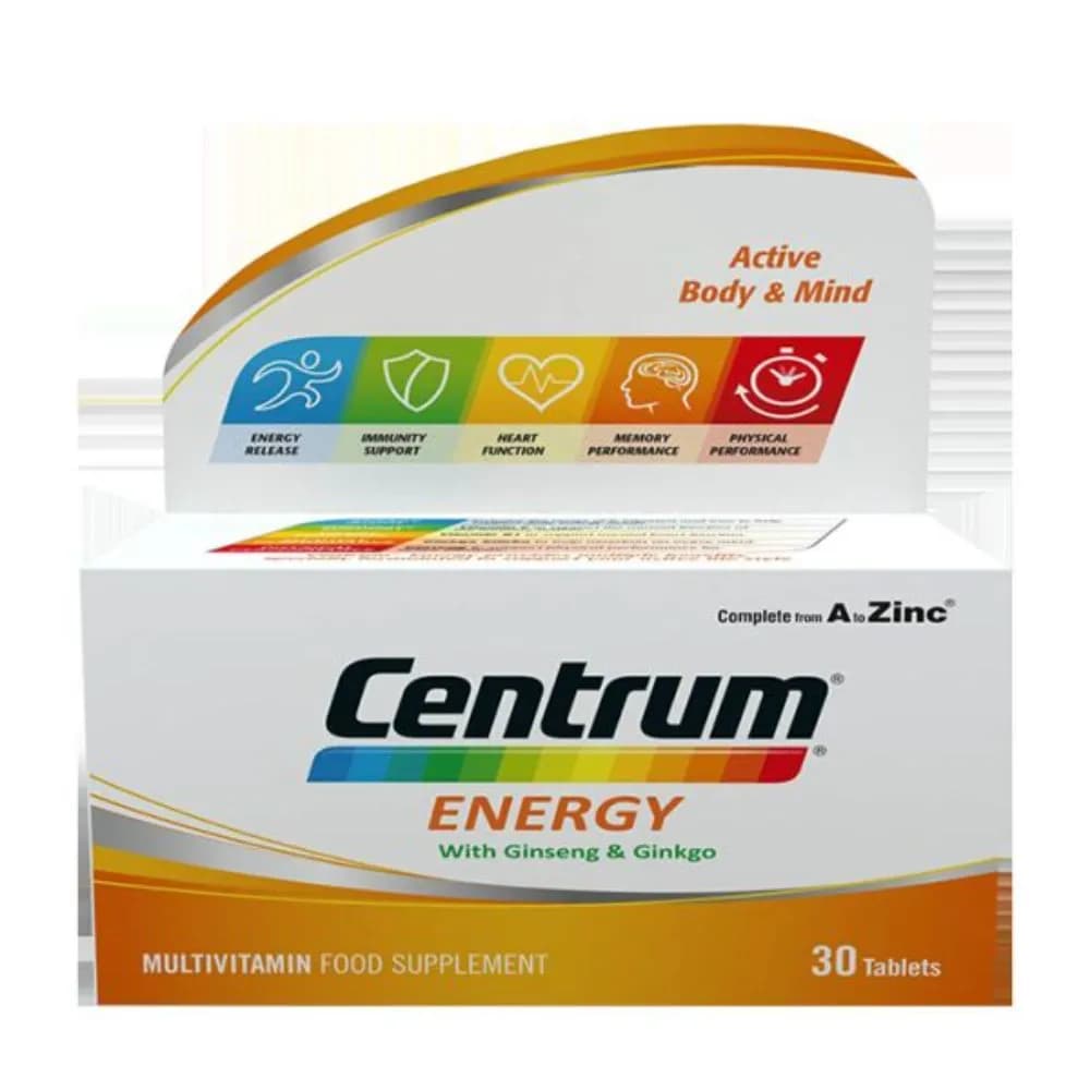 Centrum Energy Tab 30's