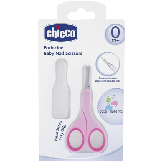 Chicco Baby Nail Scissors Pink # 59121