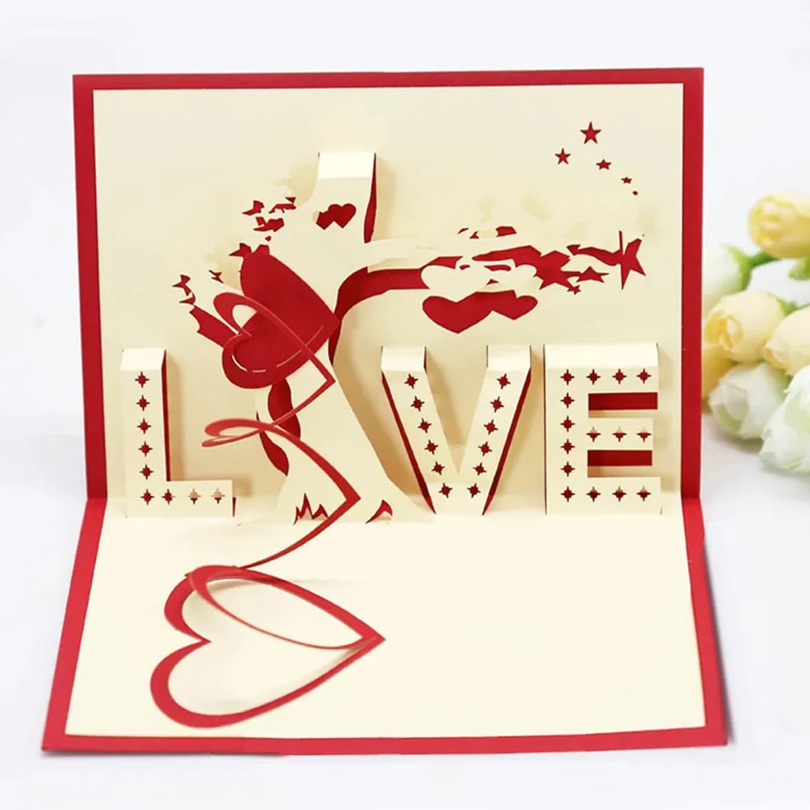 07 - 3D Love Pop up Card