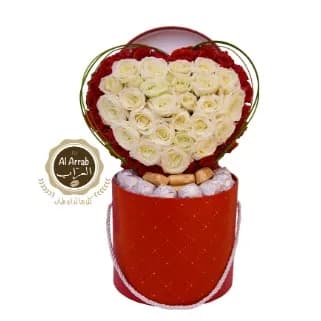 Valentine's Round Red Gift 02