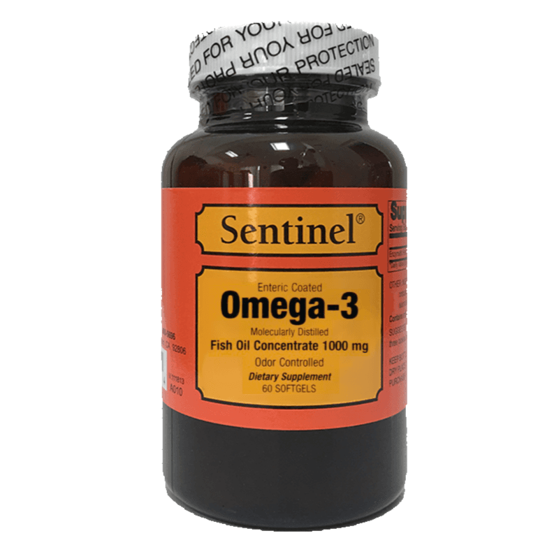 Sentinel Omega 3 Fish Oil 1000Mg