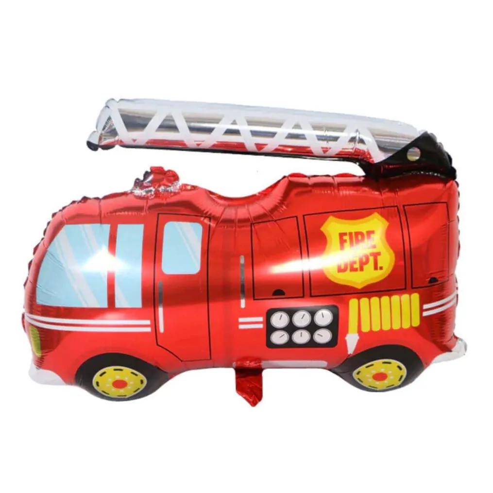 Fire Truck Helium Balloon