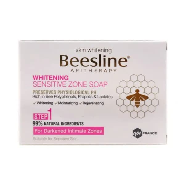 Beesline Whitening Sensitive Zone Soap For Darkened Intimate Zones Suitable for sensitive skin 100gm