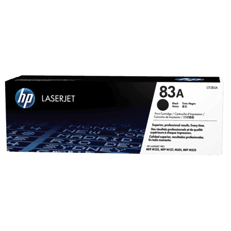 Hp Laser Jet Toner CF 283A 83 A Black