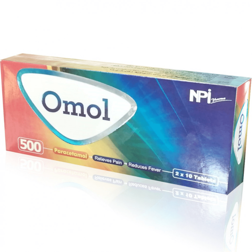 Omol 500Mg Tablets 20'S