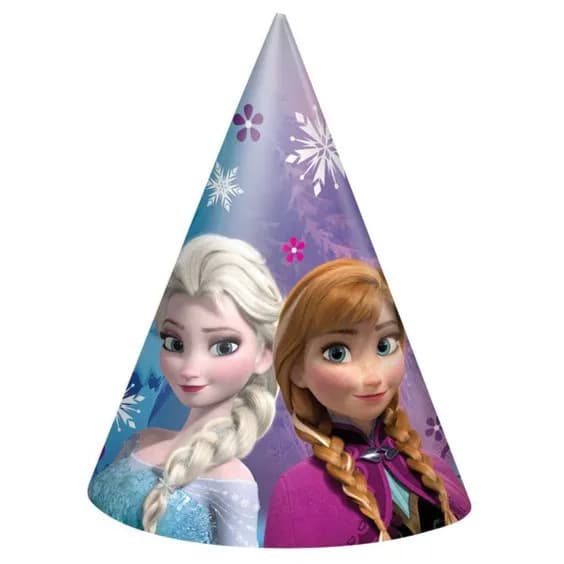 Elsa Party Hat 6 Pieces