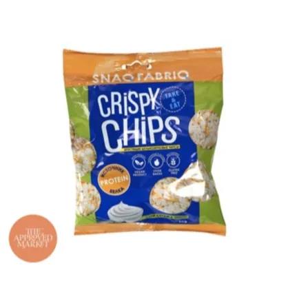 Snaq Fabriq Chips Low-calorie - Sour Cream And Green Onions 50 G