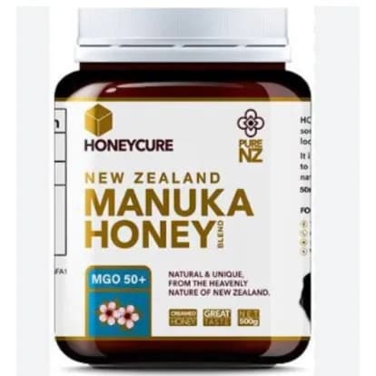 Honey Cure New Zealand Manuka Honey 250g Mgo50