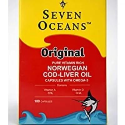 Seven Ocean Cod Liver Oil Cap 100's